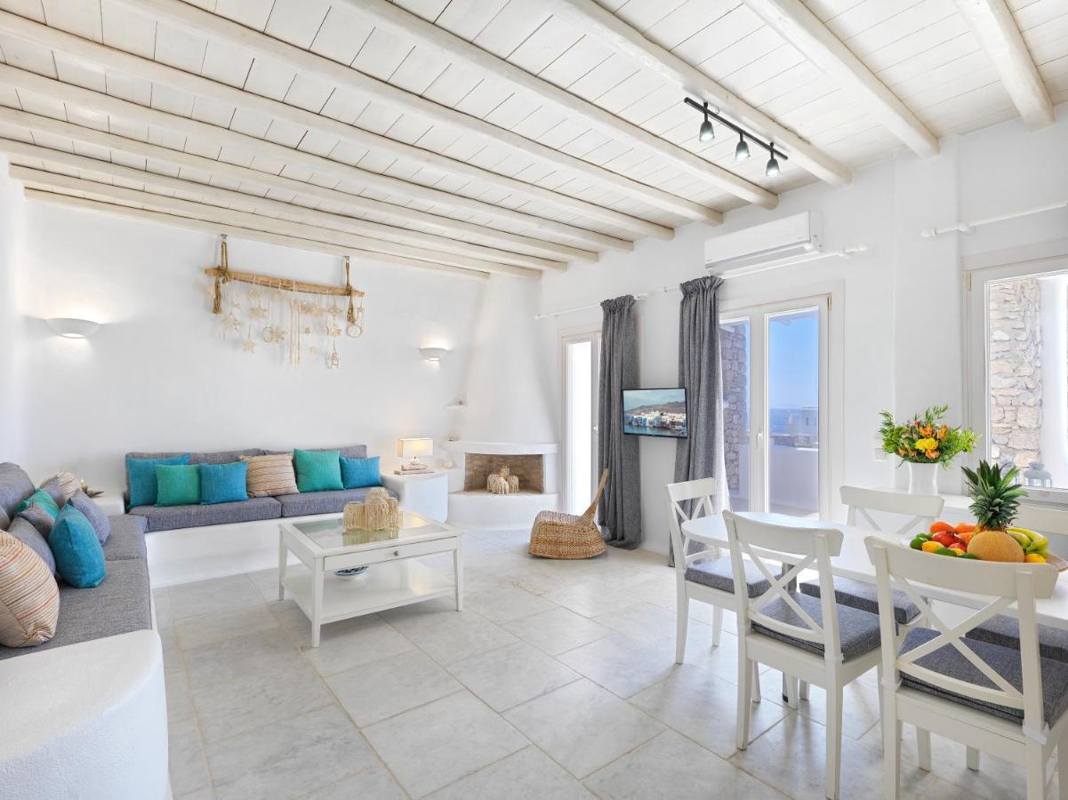 Sunset Villas In Mykonos By White Hills Mykonos Town Exterior foto