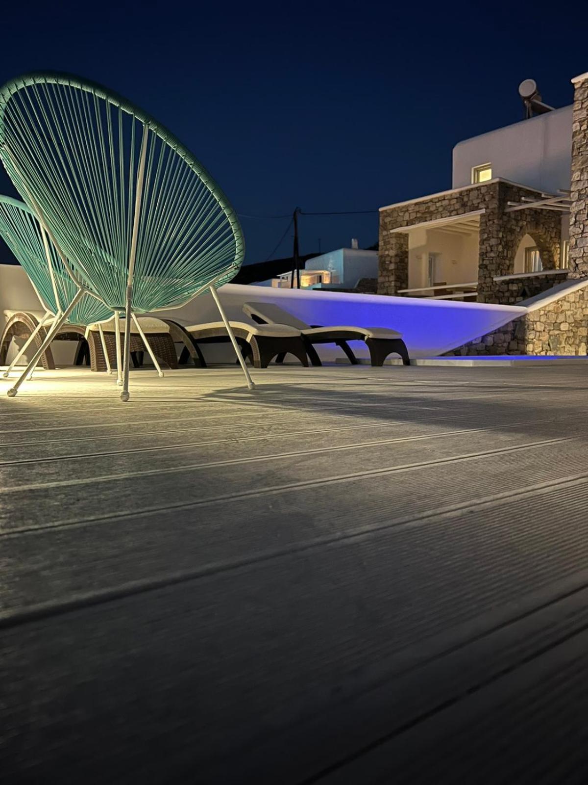 Sunset Villas In Mykonos By White Hills Mykonos Town Exterior foto